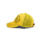 B-Turn Low Profile Hat, Washed Yellow / Yellow / Black