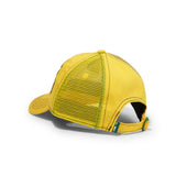 B-Turn Low Profile Hat, Washed Yellow / Yellow / Black