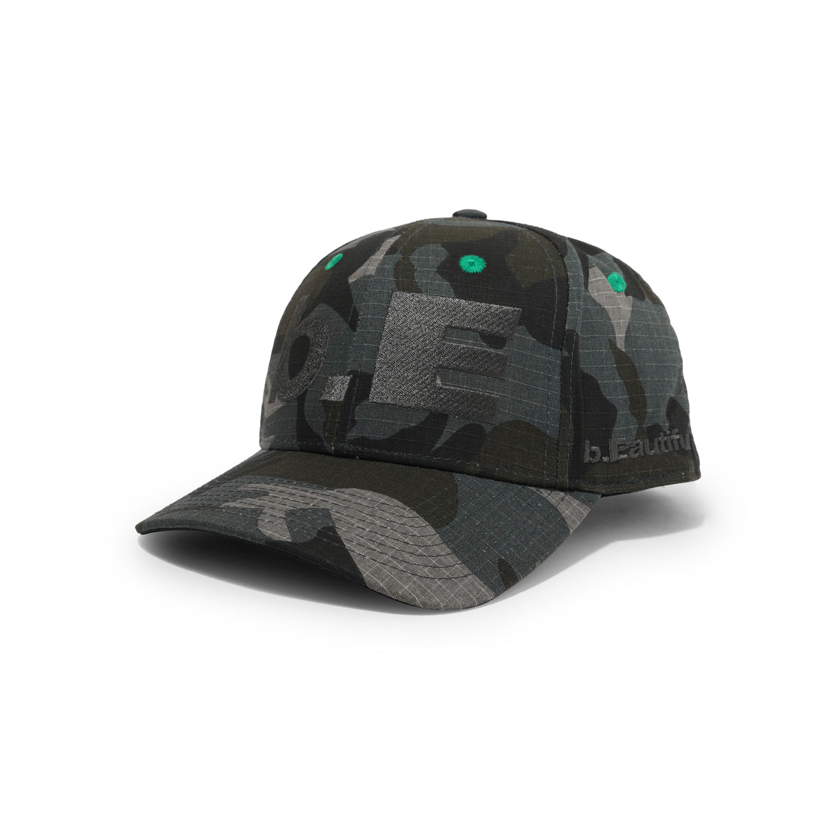b.E Hat, Slate Camo / Slate