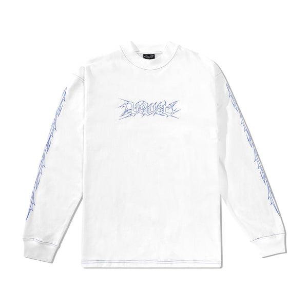 Velvet Tribal L/S Tee, White