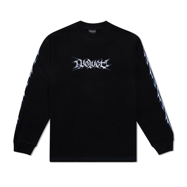 Velvet Tribal L/S Tee, Black