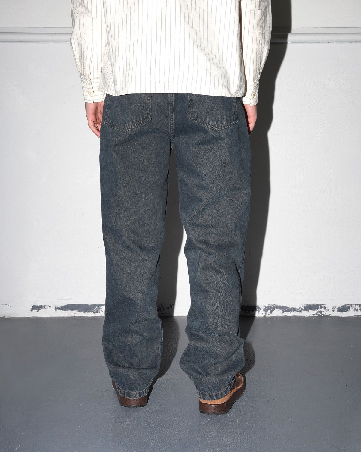 Hammerlee Pigment Spray Pant, Stone Wash Indigo