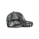 b.Eautiful x LEO GON'DO Biyu Hat, Black Stripe / White