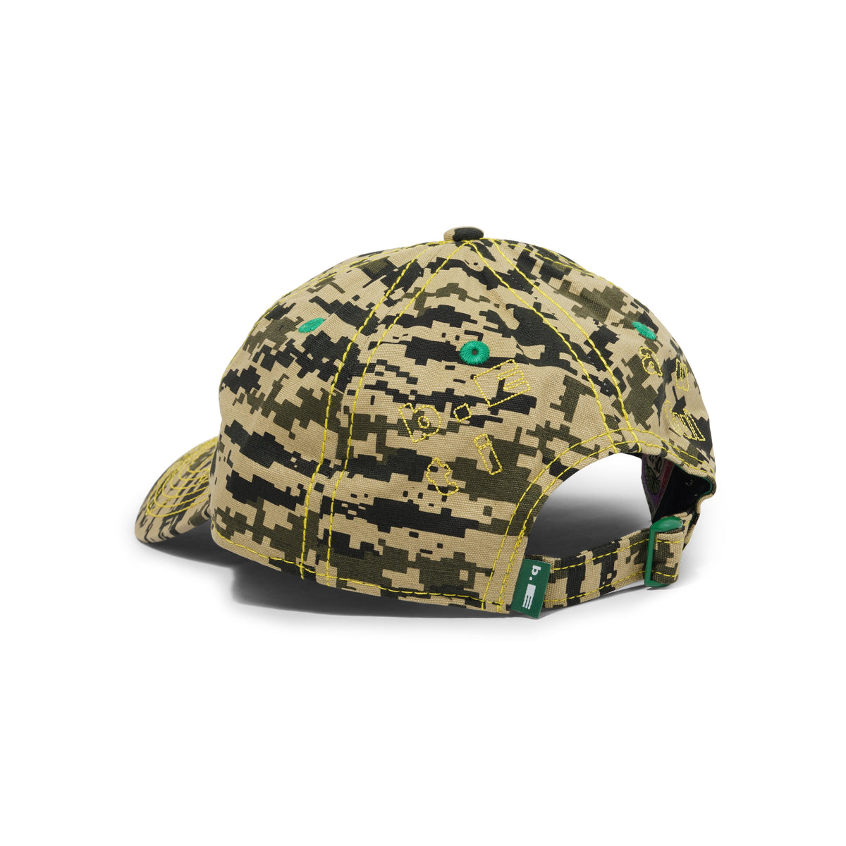 Vapor 6 Panel Hat, Mojave Digicamo / Yellow