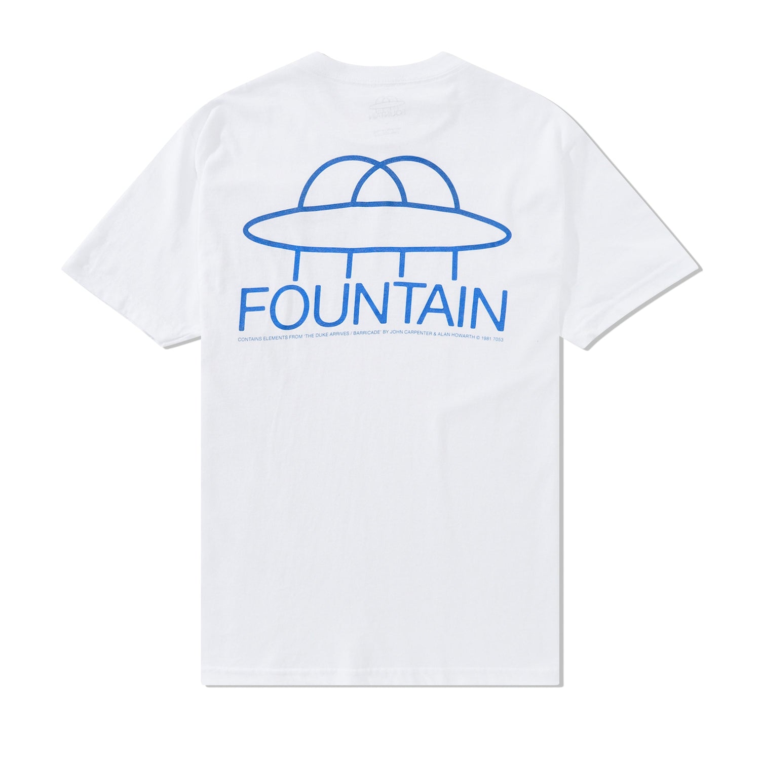 Waterfall Tee, White