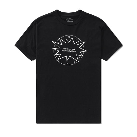 Time Blind Tee, Black