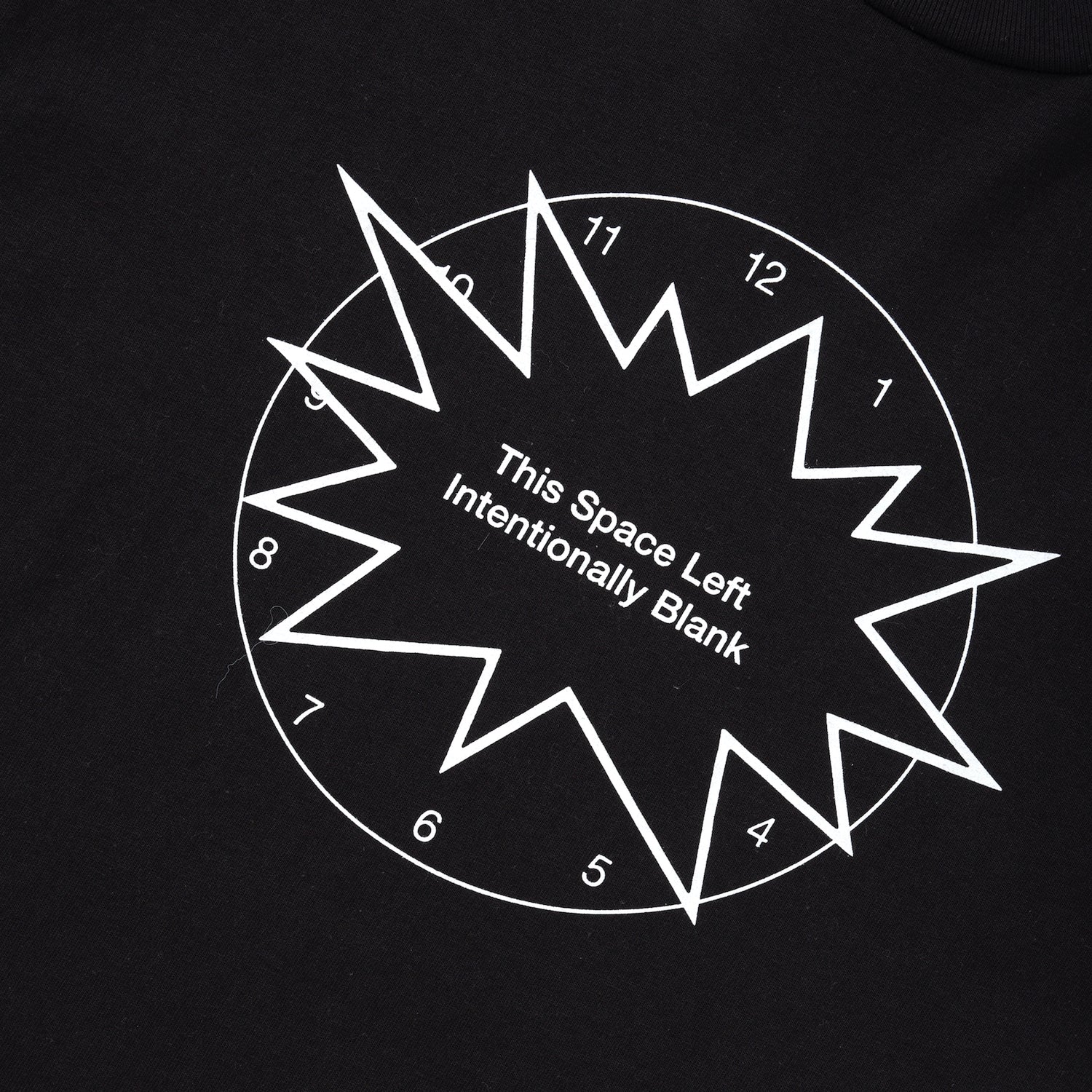 Time Blind Tee, Black