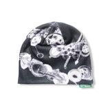 b.Eautiful x LEO GON'DO Layer Beanie, Black
