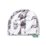 Lace Camo Beanie, Green / White