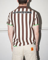Soccer Jersey, Brown / Cream