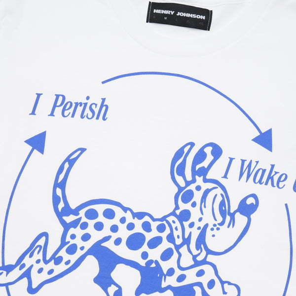 Henry Johnson Labyrinth Tee, White