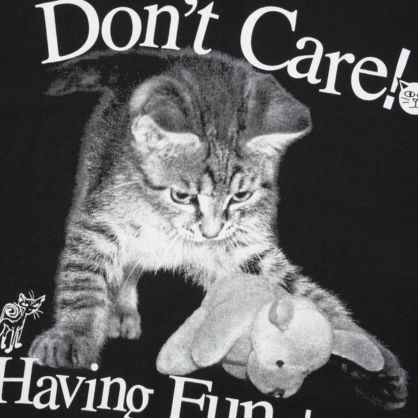 Henry Johnson Don't Care Tee, Black