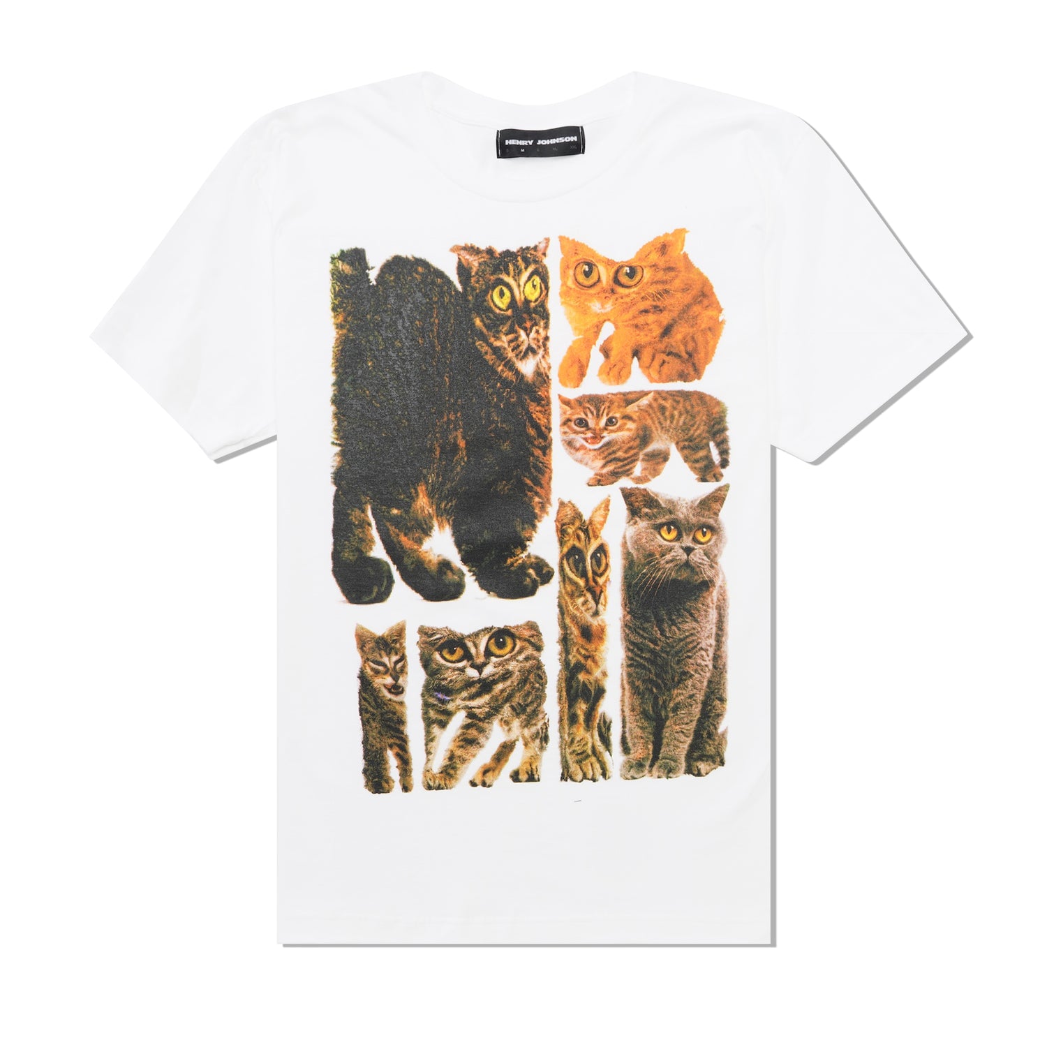 Cat Tee, White