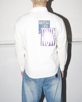 Truth Now Seersucker Shirt, White