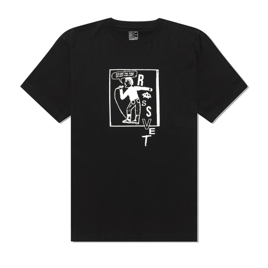 Statement Tee, Black