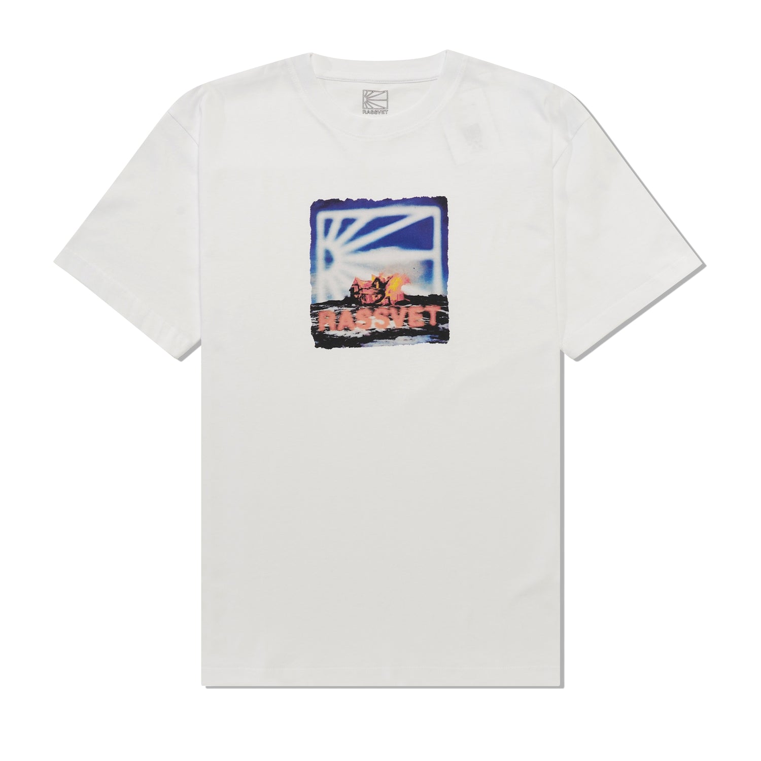 Men On Fire Tee, White