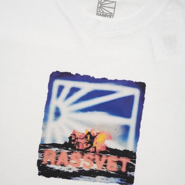 Rassvet Men On Fire Tee, White
