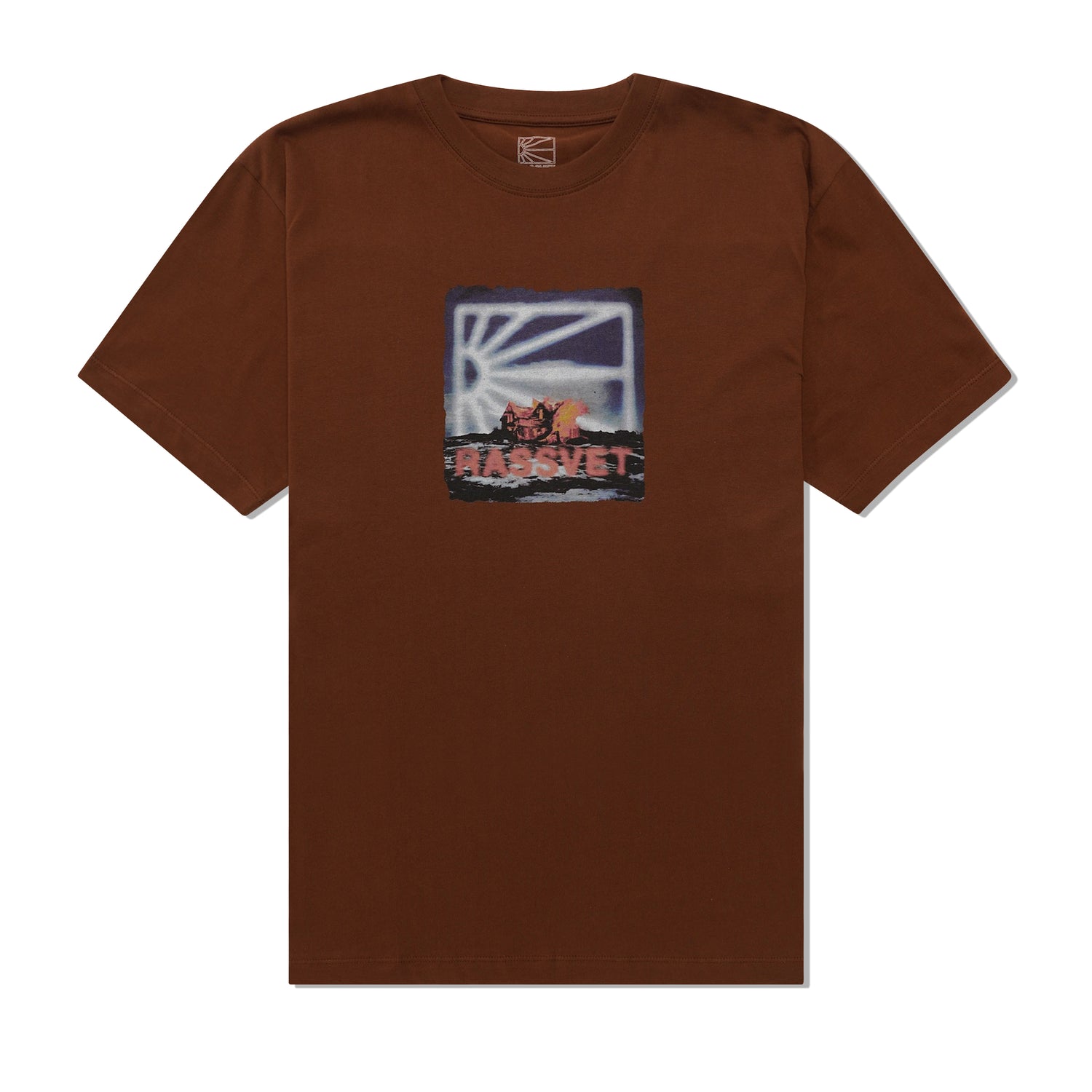 Men On Fire Tee, Brown