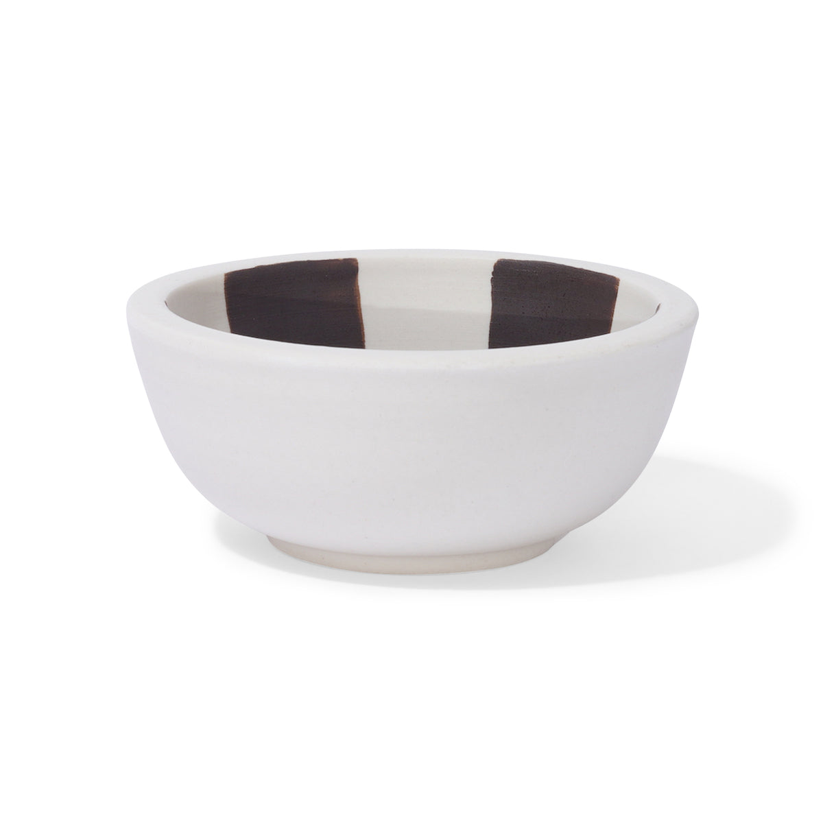 Small Incense Bowl Checker Inside