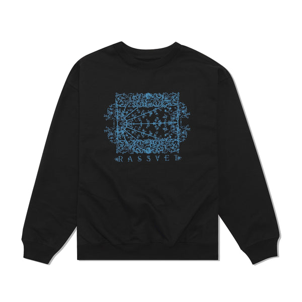 Rassvet Gate Crewneck, Black