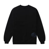 Chenille Crewneck, Black