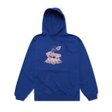 Candle Hooded Pullover, Blue