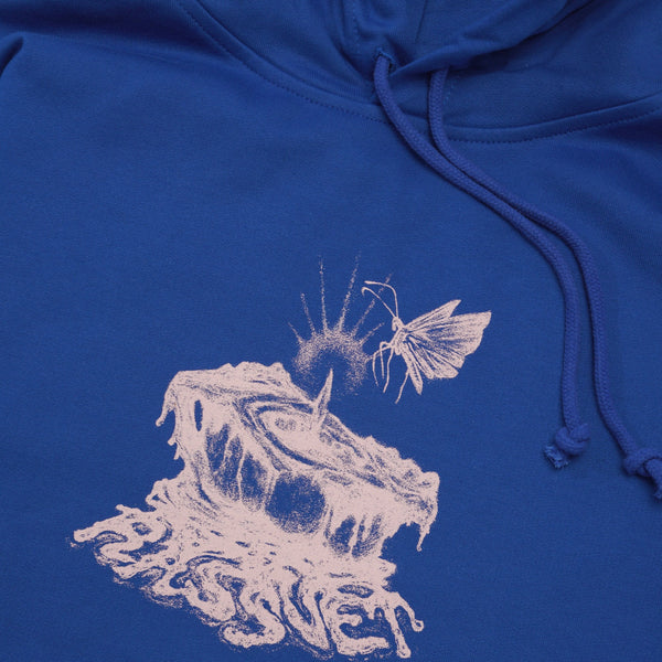 Rassvet Candle Hooded Pullover, Blue