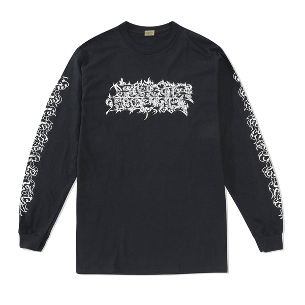 Fucking Awesome Savie L/S Tee, Black