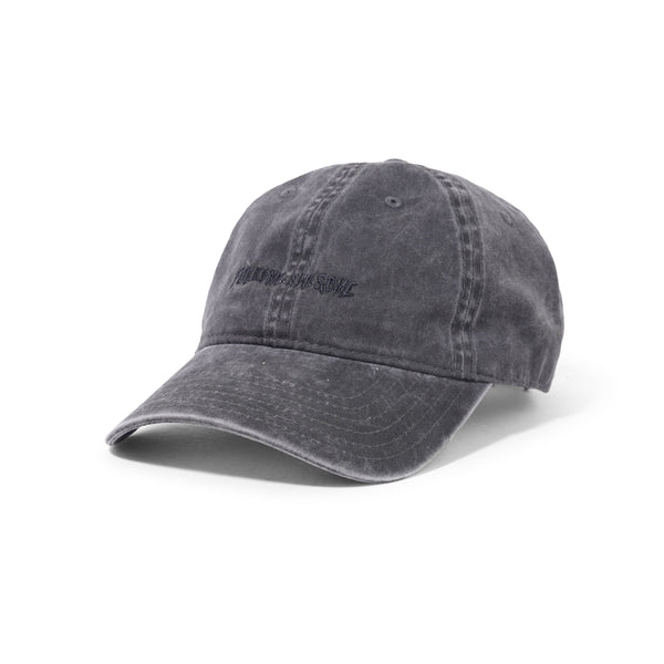 Fucking Awesome Tonal Little Stamp Logo 6 panel Hat, Black