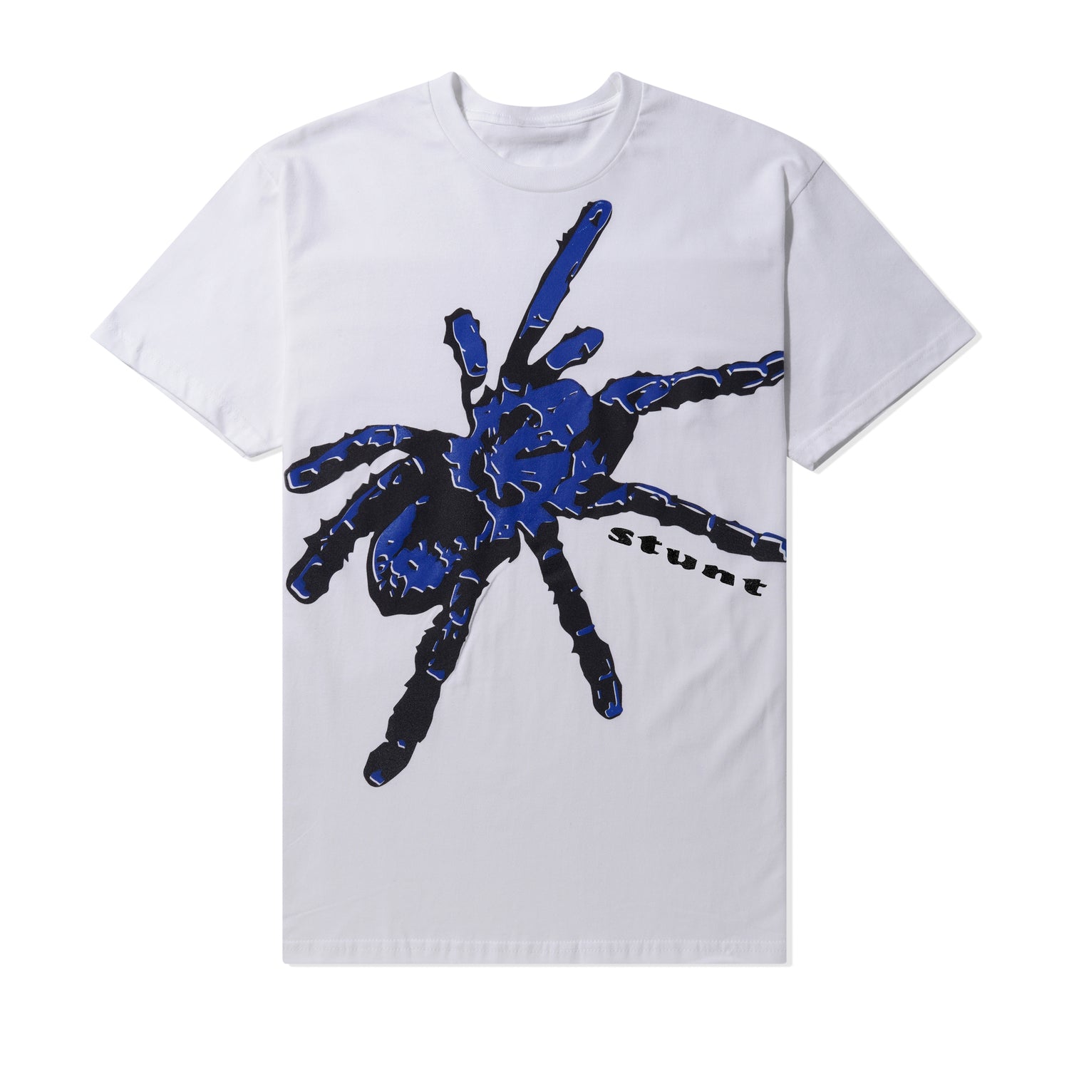 Giant Tarantula Tee, White / Blue