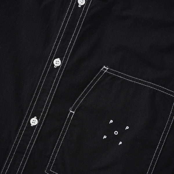 POP Trading Company BD Shirt, Black