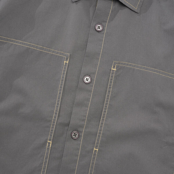 Larriet Cliff Short Sleeve Shirt, Charcoal