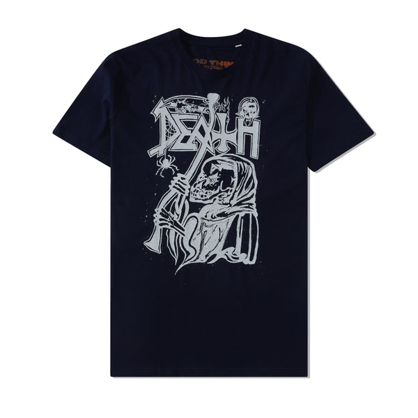 Good Things Death Tee, Navy / White