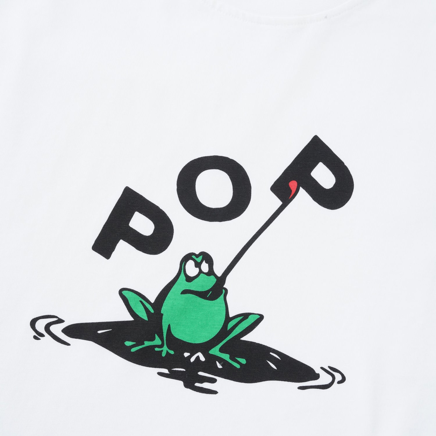 Pop Frog Tee, White