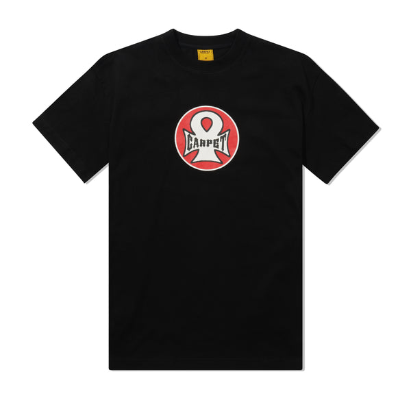 Carpet Company Iron Ankh Tee, Black