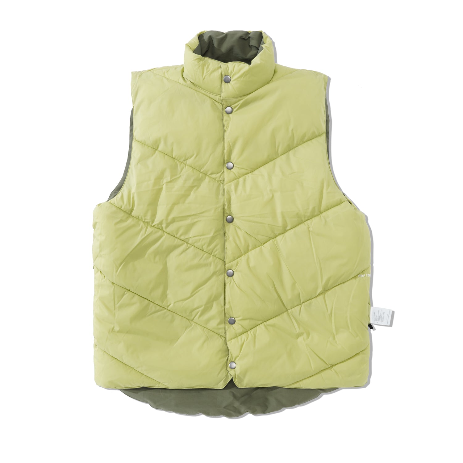 Quilted Reversible Vest , Four Leaf Clover