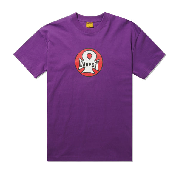 Carpet Company Iron Ankh Tee, Purple