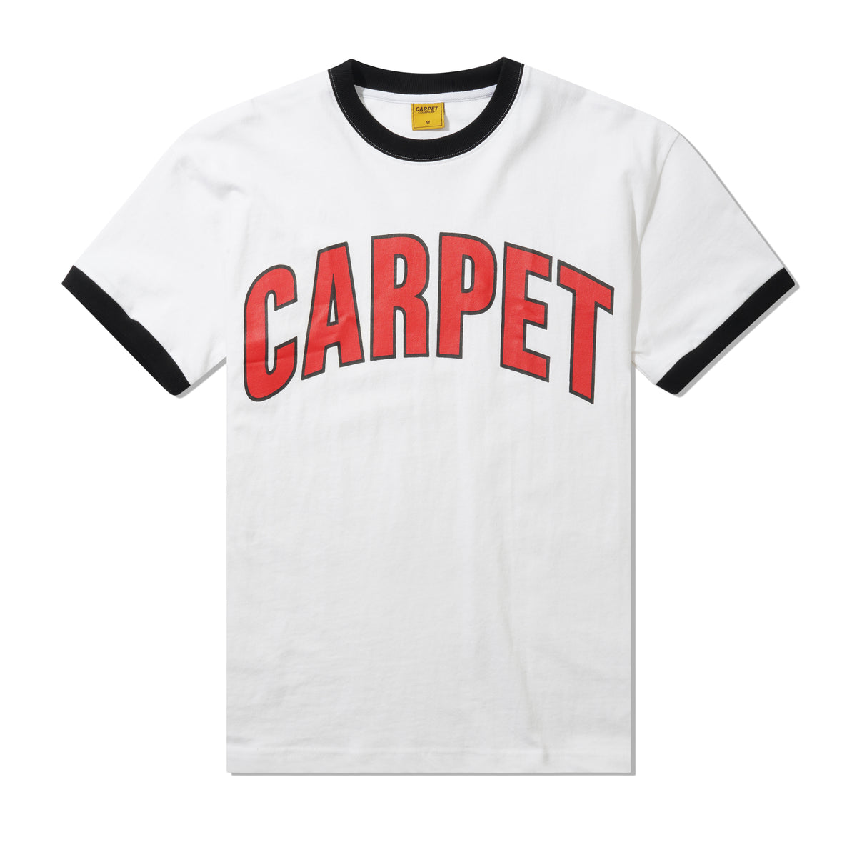 Varsity Ringer Tee, White