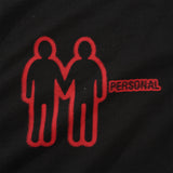 Negative Interaction Tee, Black / Red