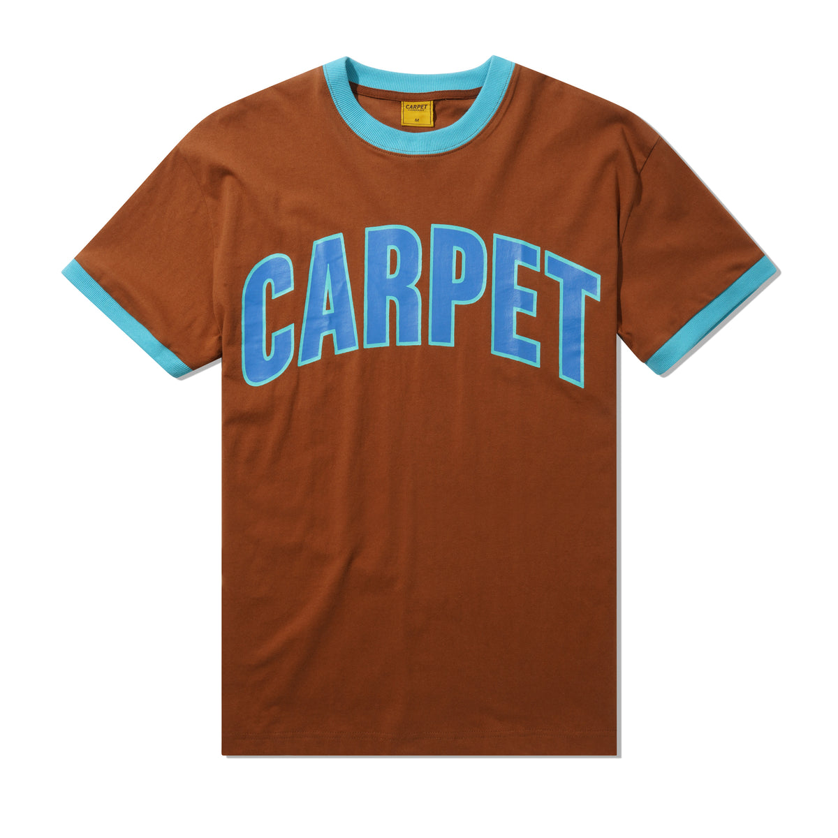 Varsity Ringer Tee, Brown