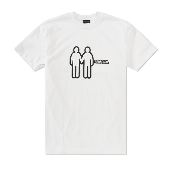 Personal Negative Interaction Tee, White