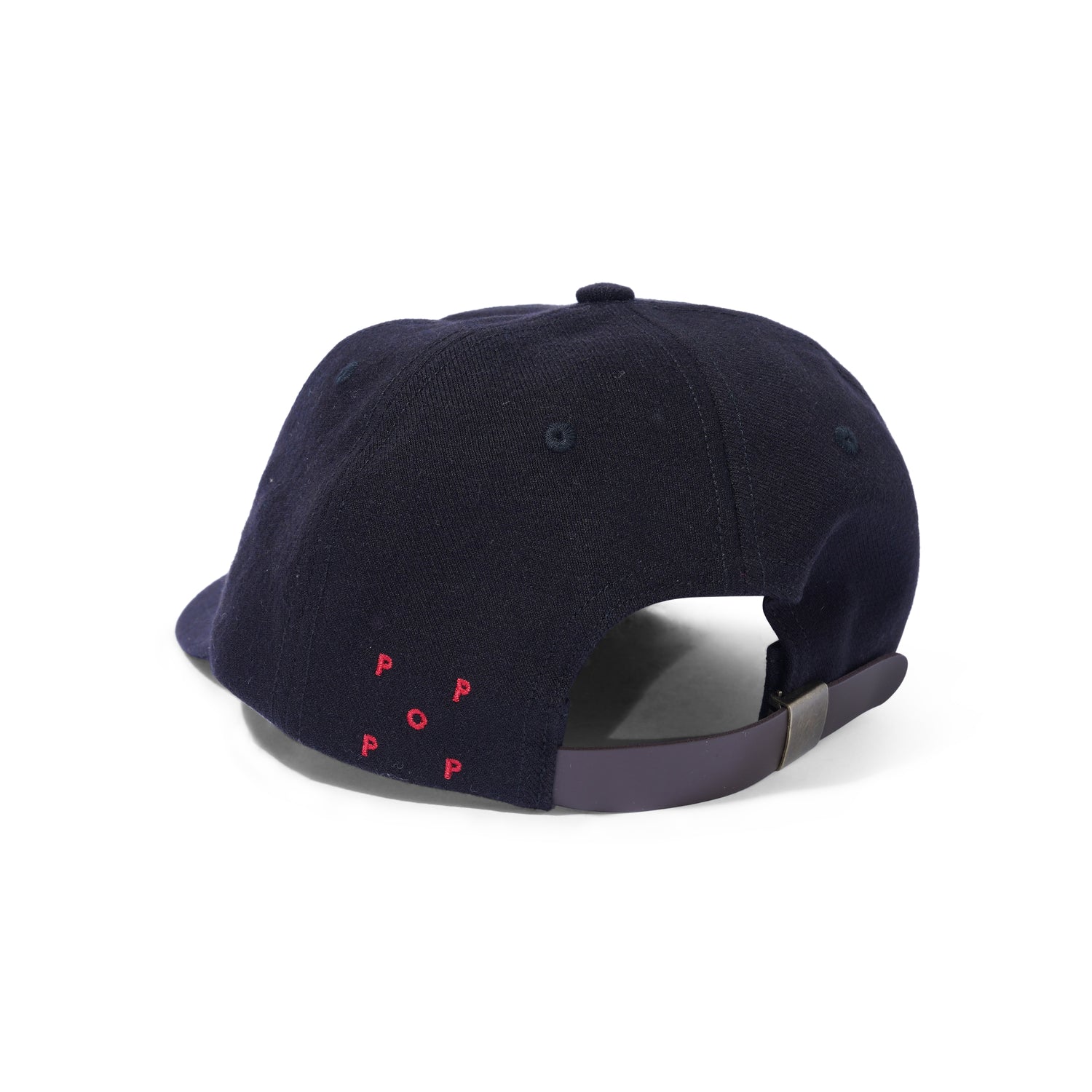 O Sixpanel Hat, Black / Goji Berry