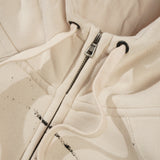 Spyder Zip Up Tech Hood, Bone / Black
