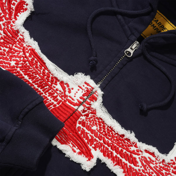 Carpet Company Goddess Hoodie, Navy