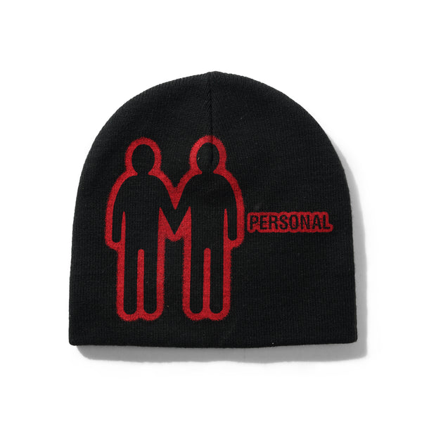 Personal Negative Interaction Beanie, Black