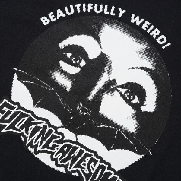 Fucking Awesome Beautifully Weird Tee, Black