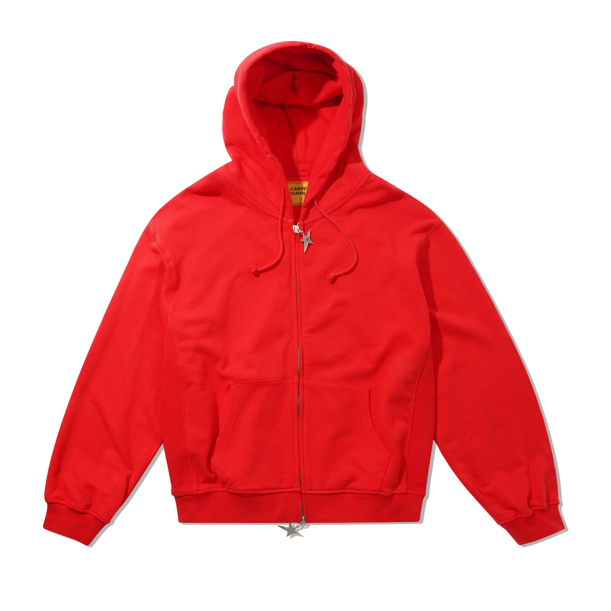 C-Star Double Zip Hoodie, Red