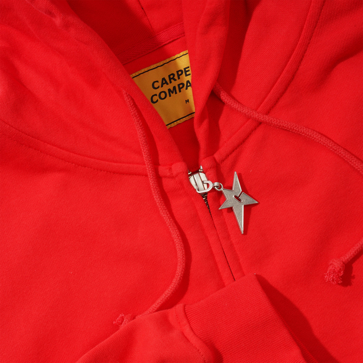 C-Star Double Zip Hoodie, Red