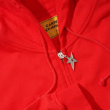 C-Star Double Zip Hoodie, Red
