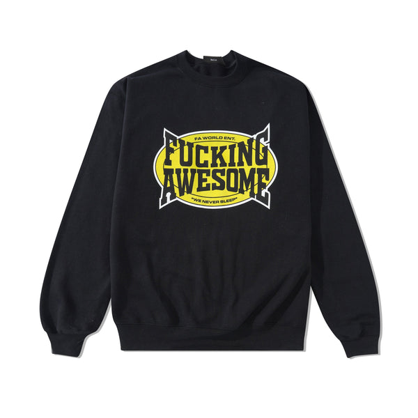 Fucking Awesome KO Crewneck, Black